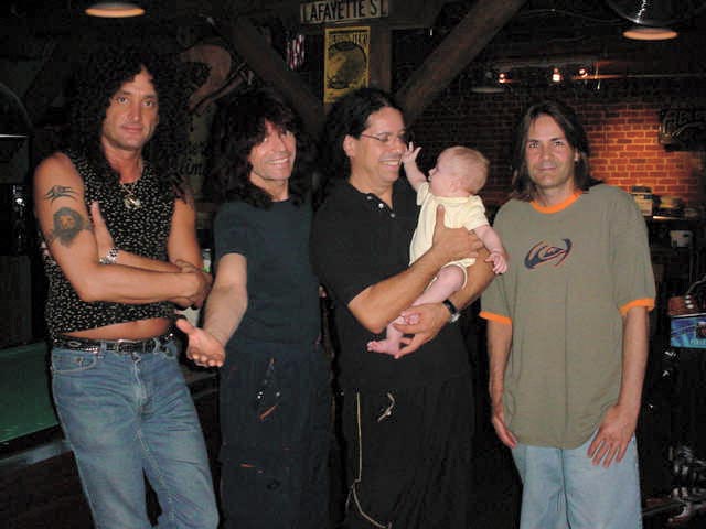 Headliner Quiet Riot performing at another show