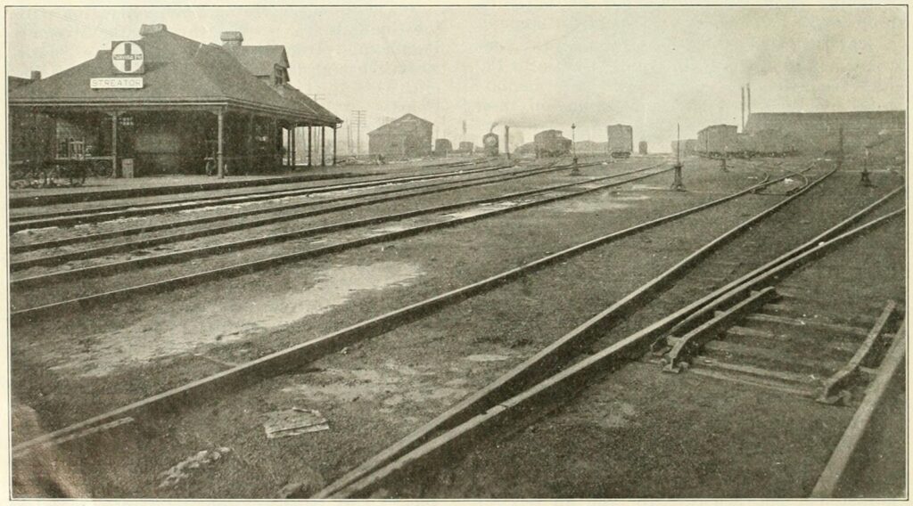 View of Santa Fe Yards and Station